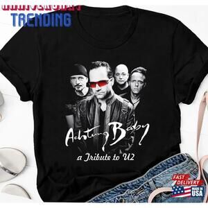 U2 Band Unisex Shirt Achtung Baby A Tribute To Classic Rock